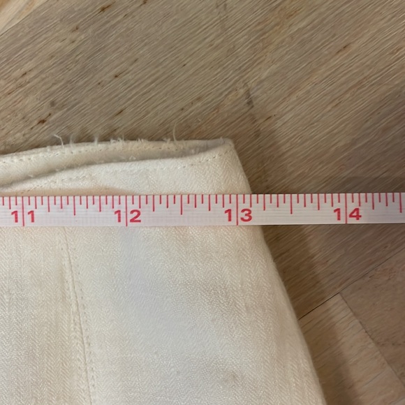 Calvin Klein Collection white linen skirt - Picture 7 of 9